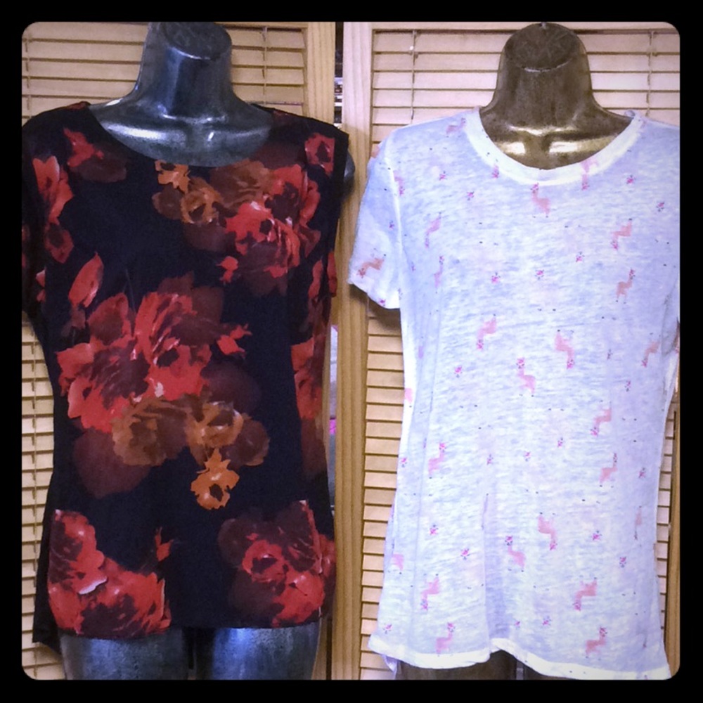 🐞 BUNDLE of 2! Zoe & Liv / The Limited Women's Tee & Blouse
